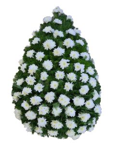coroana-de-flori-crizanteme-albe