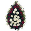 Coroana funerara trandafiri livrare Bucuresti si Ilfov